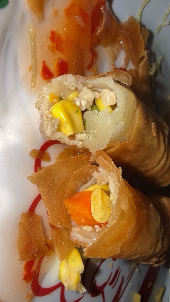 Gabilan lumpia showing the crisp wrapper and filling, from a customer photo